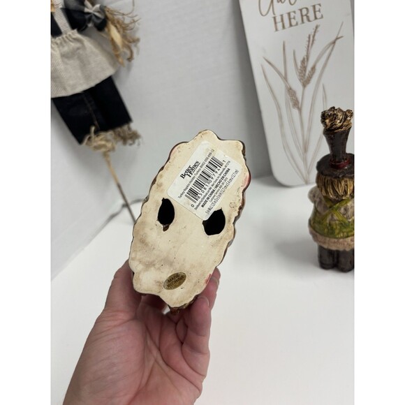 4 Piece Fall/Harvest/Thanksgiving Lot Napkin Holder, Plant Scarecrow, … - Picture 8 of 12
